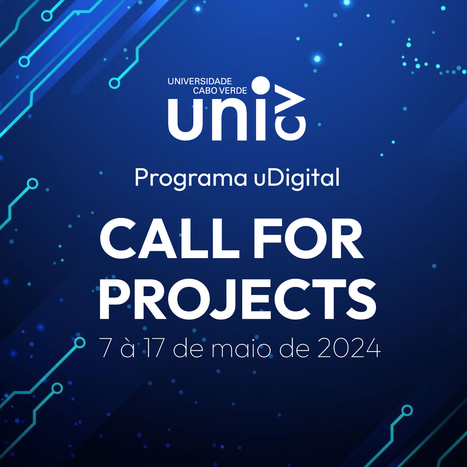 Programa uDigital - Submissão de projetos até 15 de maio