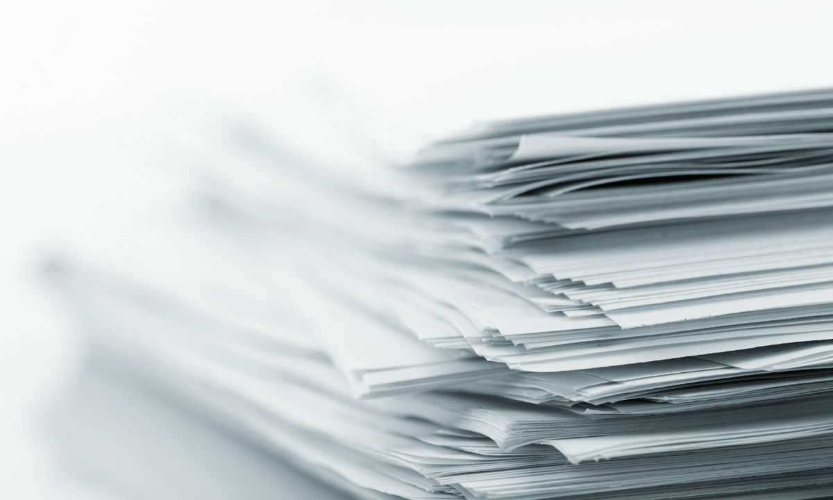 Stack Of Document