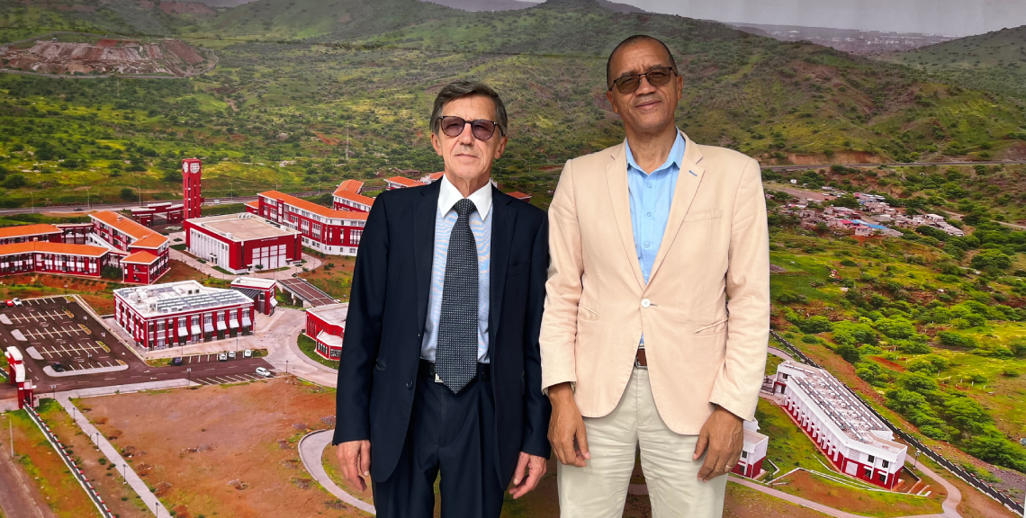 Reitor recebe Embaixador da Rússia em Cabo Verde
