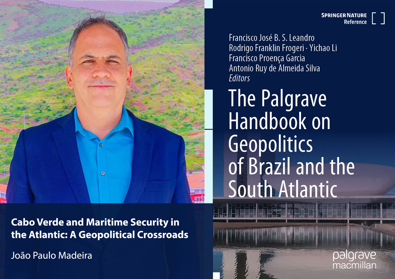 Docente da Uni-CV contribui para obra internacional sobre Segurança Marítima e Geopolítica do Atlântico