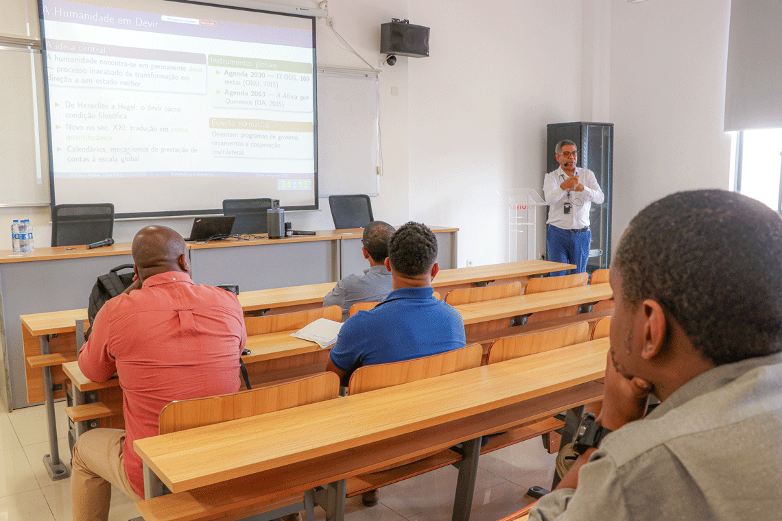 Paulino Fortes defende a matemática como “esperança racional” contra as derivas do mundo