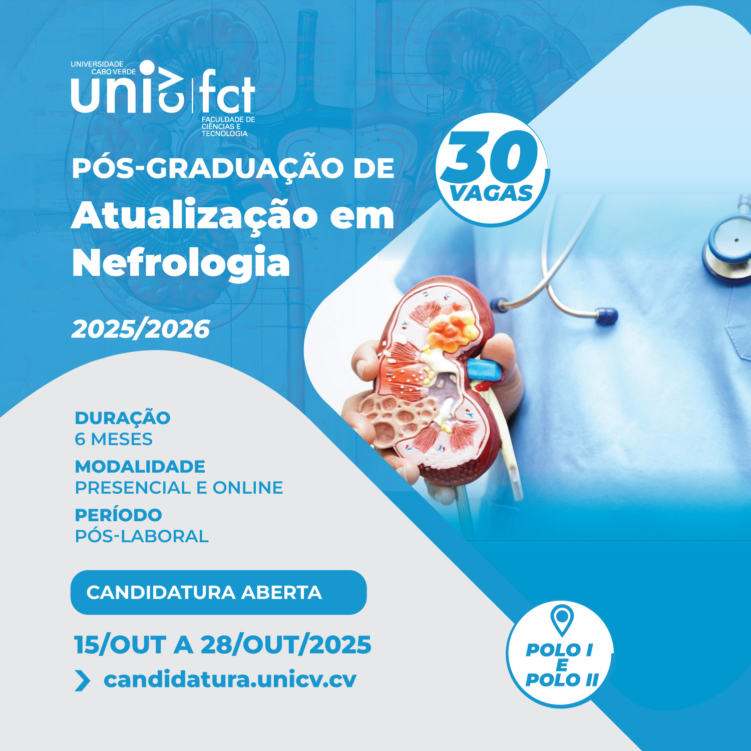 Lista provisória de candidatos à Pós-Graduação de Atualização em Nefrologia