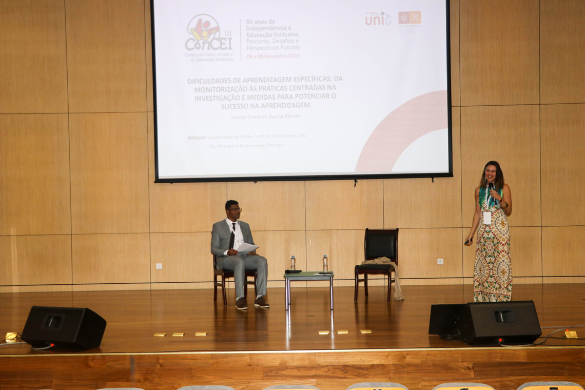 III ConCEI encerra dia de trabalhos com conferência sobre dificuldades de aprendizagem específicas