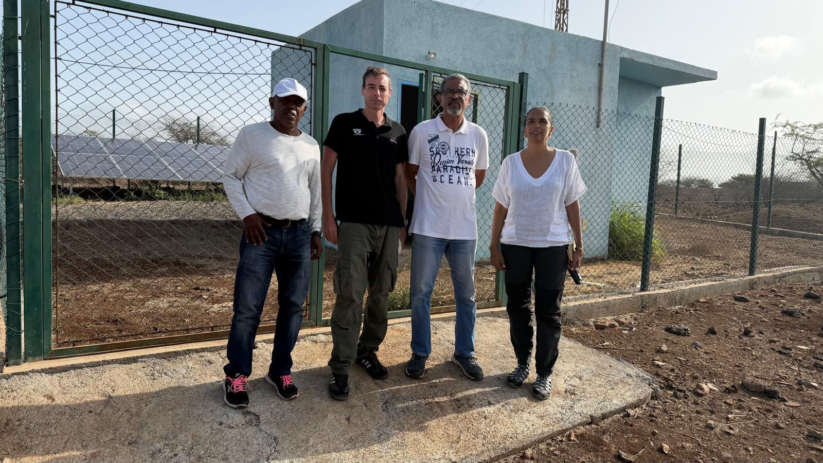 Investigadores da Uni-CV, ANAS e Coordenação do Projeto GENESIS realizam trabalhos de recolha de amostras de água na ilha de Santiago
