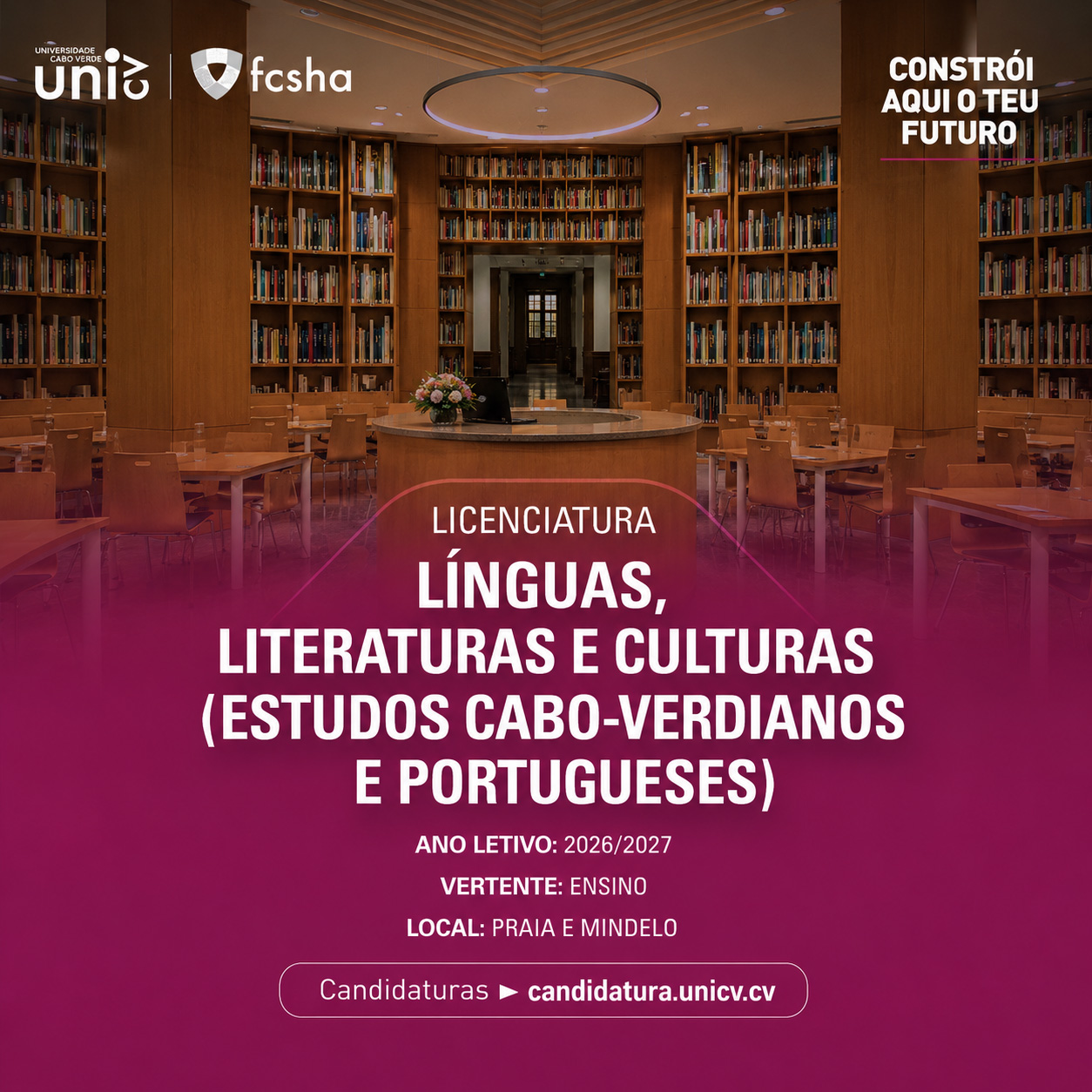 Línguas, Literaturas e Culturas (Estudos Cabo-verdianos e Portugueses)