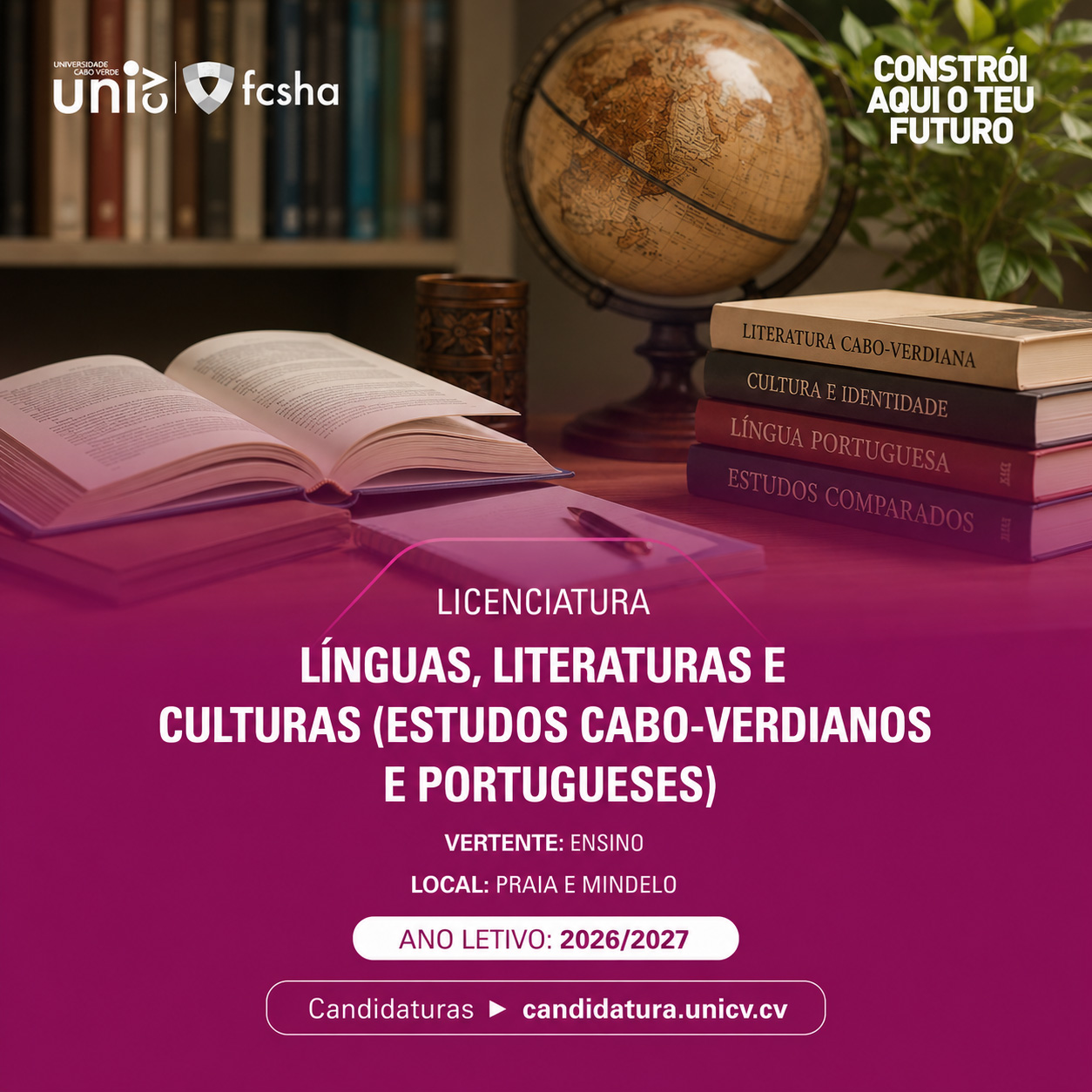 Línguas, Literaturas e Culturas (Estudos Cabo-verdianos e Portugueses)