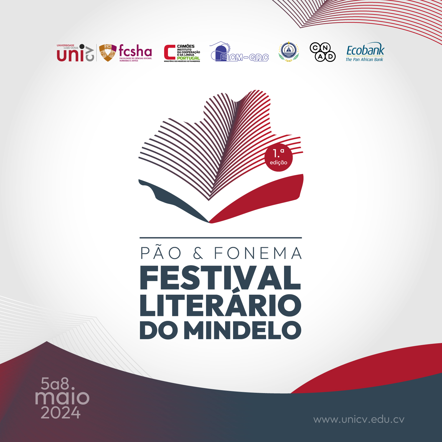 Cartaz Festival Literário de Mindelo