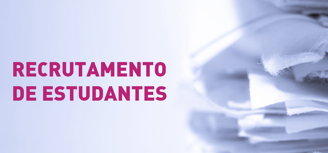 RECRUTAMENTO DE ESTUDANTES