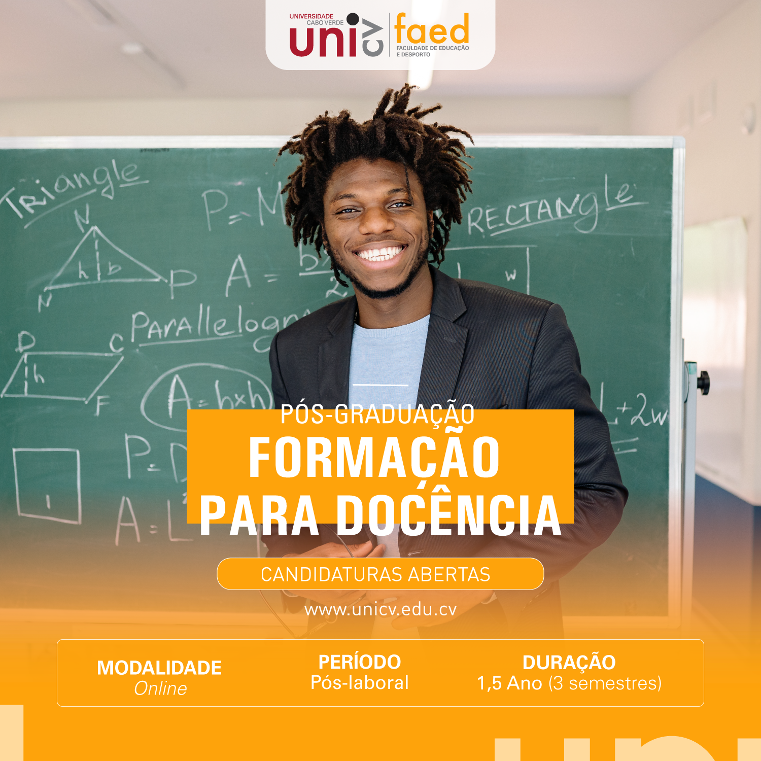 dormação para docencia